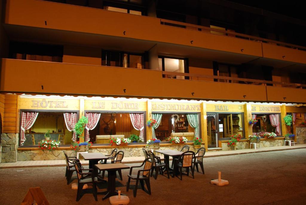 Hotel Le Dome Alpe d'Huez Zewnętrze zdjęcie